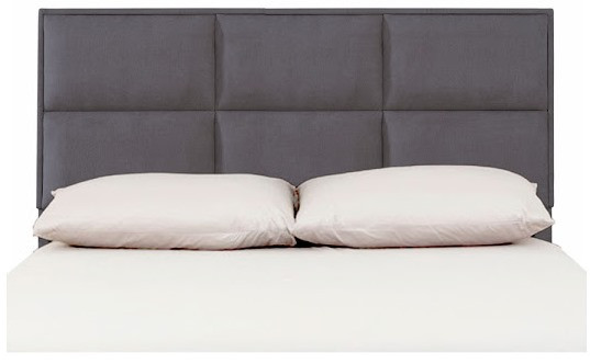 Стильная кровать подиум с мягким изголовьем без подьемного механизма Шеффилд 2 / Bed Sheffield 2 Richman - фото 3 - id-p1828820031