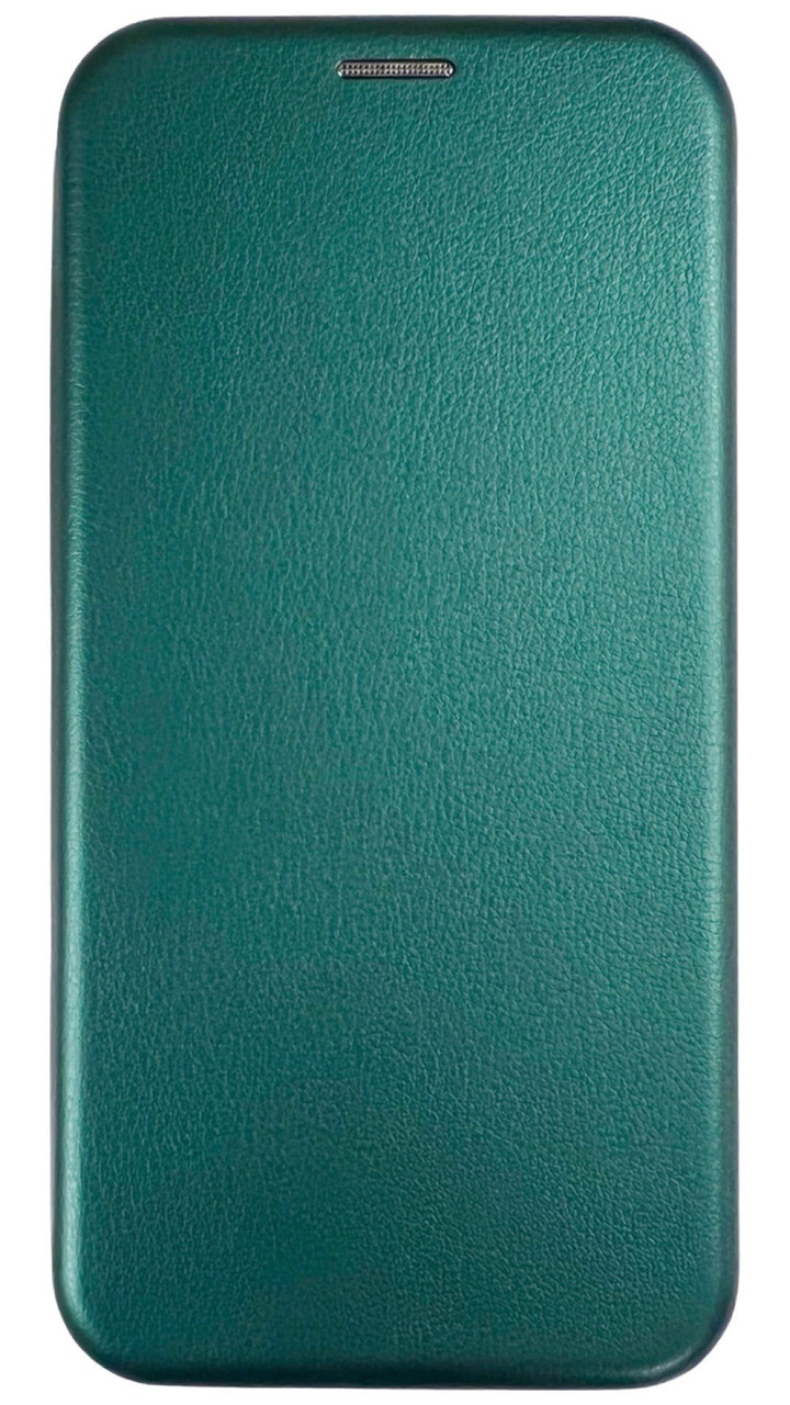 Кожаный чехол книжка Elegant book на Oppo A55 (на оппо а55) изумрудный - фото 1 - id-p1828826997