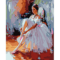 Картина за номерами SANTI Тендітна балерина 40*50 см (954486)