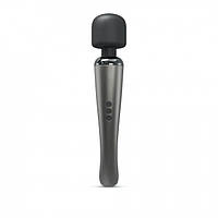 Потужний вібромасажер Dorcel Megawand Chrome Silver перезаряджуваний, 160 режимів