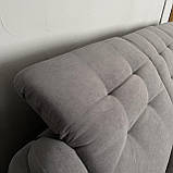 Розкладний диван п-подібної форми в тканині, новий диван, фото 10