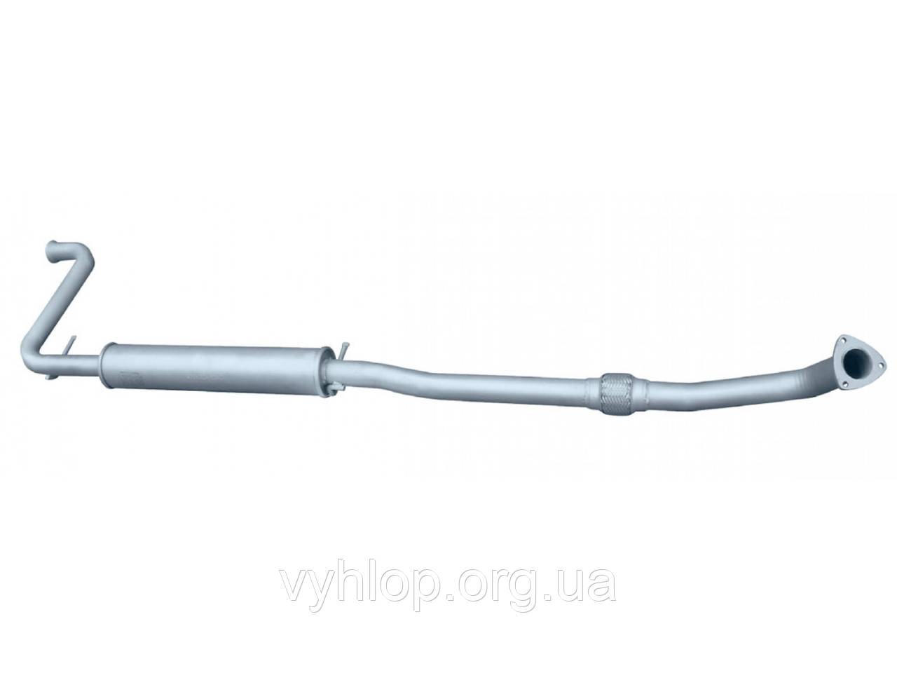 Резонатор ВАЗ 2110 — 1,6-2007р. (з гофрою) (N-95) ТМК