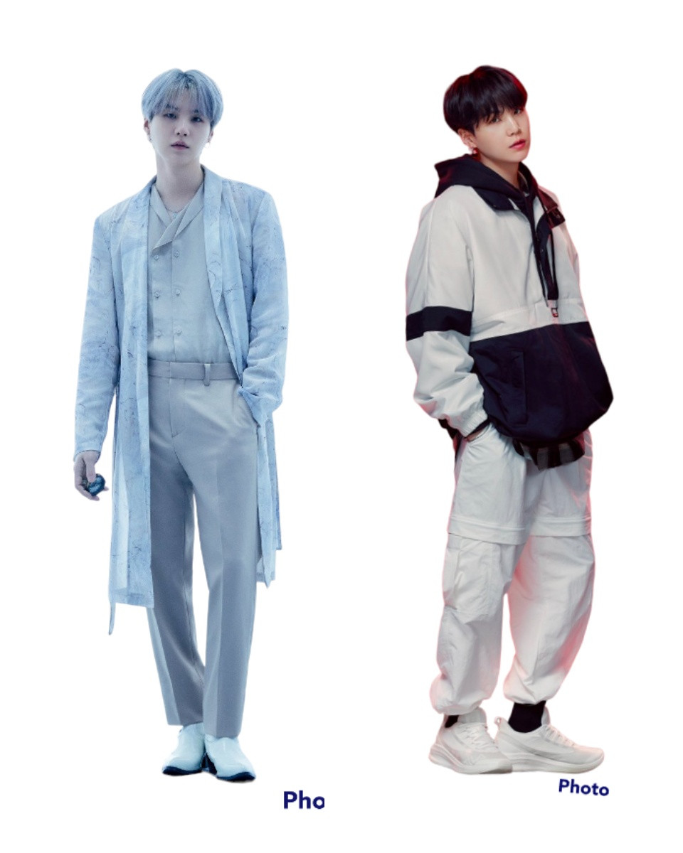 Дакімакура 150х50 см Мін Юнгі Шуга Min Yoongi Suga BTS Подушка з наволочкою двостороння