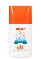 Pigeon Солнцезащитное водостойкое молочко SPF50 (0м+) 18g