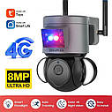 Зовнішня 4G-камера Shiwojia (Inqmega) ST-429-8M-4G-TY. Tuya, фото 2