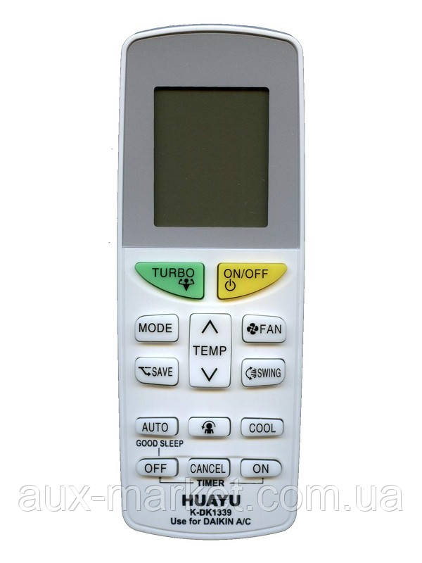 Пульт для кондиціонерів DAIKIN K-DK 1339, HUAYU