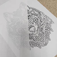 Калька папір PL 840мм х 25м в рулоні на втулці (для плотера) (6513)