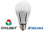 LED лампа E27 10W(810lm) 2700K CIVILIGHT (Сивилайт)   A60 DF60V10, фото 4