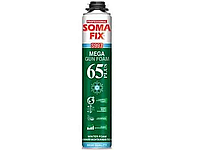 Пена монтажная SOMA FIX профессиональная MEGA 65 plus (850 мл 65л премиум), зима