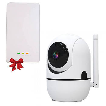 IP камера відеоспостереження + Подарунок Резервний адаптер 4 акумулятори BBU15-DT