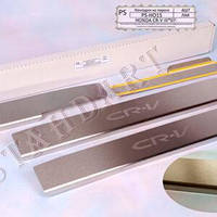 Захист порогів - накладки на пороги Honda CR-V III з 2007- (Standart)