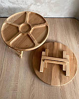 Менажниця на ніжках D-35   Винний столик  Менажниця