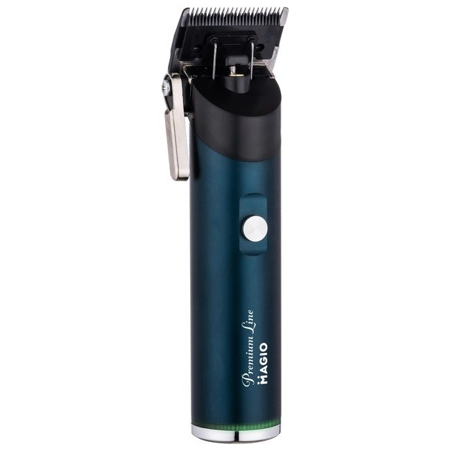 Машинка для стрижки волосся акумуляторна MAGIO МG-183 алмазне покриття Blue, фото 1