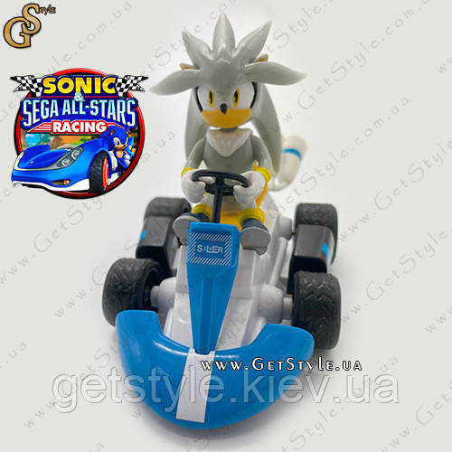 Іграшка машинка Сонік Сільвер Sonic Silver Car