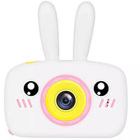 Детская фотокамера цифровая Baby Photo Camera Rabbit Х-500 Белый OM227