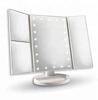Зеркало с LED подсветкой для макияжа Superstar Magnifying Mirror лед OM227