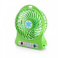 Мини-вентилятор Portable Fan Mini Зеленый OM227