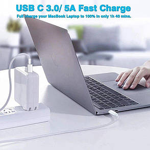 Зарядний пристрій для ноутбука USB TYPE C 96W, фото 4