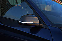 Накладки на зеркала (2 шт, натуральный карбон) для авто.модел. BMW 1 серия F20/21 2011-2019 гг