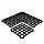 Газонна решітка, OPTIMAL GRID, 30х333x333мм чорна, 
KROG30BC, фото 2