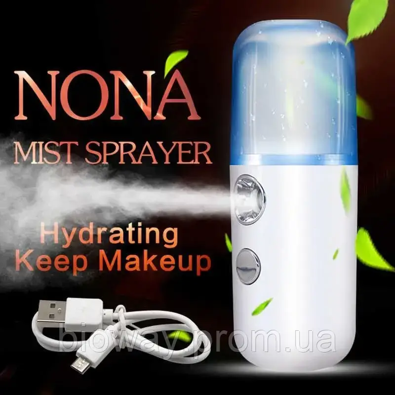 Увлажнитель для кожи лица Nano Mist Soraver, Нано-распылитель женский для лица рук тела, диспенсер для кожи - фото 4 - id-p1829020894