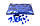 Конфетті Квадратики синій металік 250г, фото 2