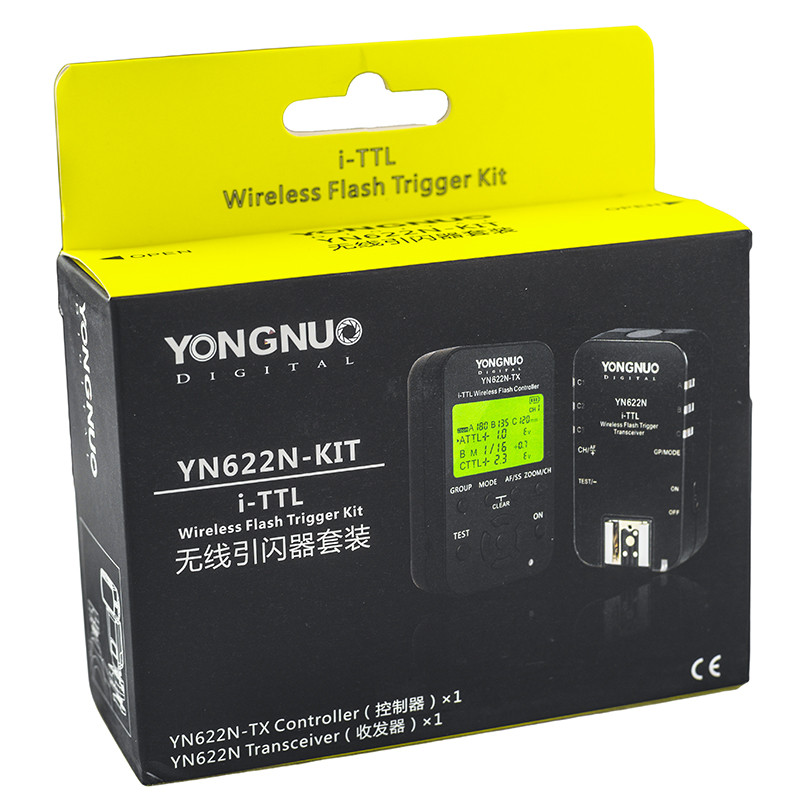 Радіосинхронізатор YONGNUO YN622N-KIT для NIKON - комплект з 2 шт
