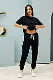Спортивні штани для вагітних із від'єднувальною вставкою на животик Shanghai XS Lullababe Чорний LB10SH136, фото 5