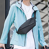 Сумка бананка Mark Ryden MR5860 водонепроникна (Чорний), фото 5