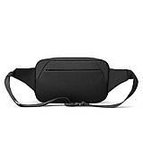 Сумка крос боді з широким ременем Mark Ryden MR8112 водонепроникна (Чорний), фото 2