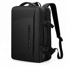 Рюкзак для подорожей Mark Ryden MR9299KR Big Size з можливістю розширення (Чорний)