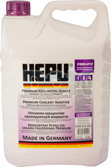 Hepu G13 фіолетовий, 5 л (P999G13005) концентрат антифризу, фото 1