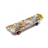 Скейт дитячий Profi MS 0323-4_6 скейтборд 60х15 см, пластикова підвіска, колеса ПВХ, фото 4