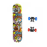 Скейт дитячий Profi MS 0323-4_6 скейтборд 60х15 см, пластикова підвіска, колеса ПВХ, фото 2