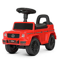 Каталка-толокар внедорожник детский Mercedes 652-3, красный