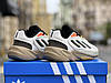 Чоловічі кросівки Adidas Ozelia Wonder White Orange взуття Адідас Озелія білі оранжеві текстильні осінь весна, фото 9