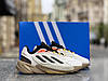 Чоловічі кросівки Adidas Ozelia Wonder White Orange взуття Адідас Озелія білі оранжеві текстильні осінь весна, фото 4