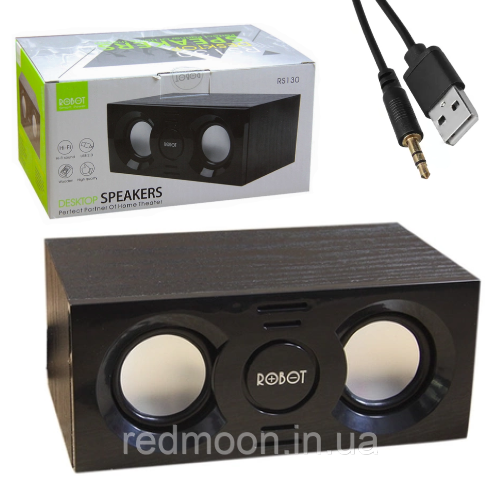 Колонка для комп'ютера та ноутбука RS130, від USB / Універсальні ...