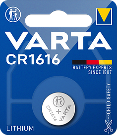 Батарейки Varta - Professional Electronics CR1616 Lithium / Li-Ion 3V