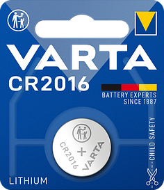 Батарейки Varta — Professional Electronics CR2016 Lithium / Li-Ion 3V 1/10/100 шт.