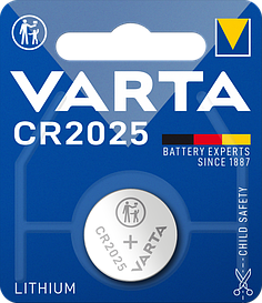 Батарейки Varta — Professional Electronics CR2025 Lithium / Li-Ion 3V 1/10/100 шт.