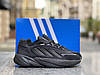 Чоловічі кросівки Adidas Ozelia Black взуття Адідас Озелія чорні текстильні, фото 2