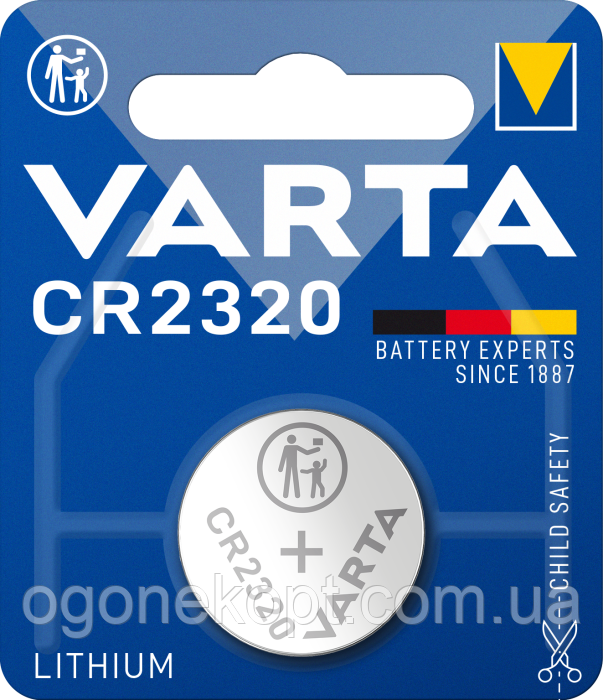 Батарейки Varta - Professional Electronics CR2320 Lithium 3V