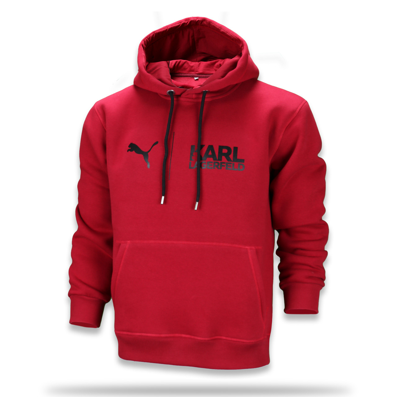 Худі осінь-зима чоловіче бордо KARL LAGERFELD — PUMA Т-2 BOR M (Р) 21-470-203