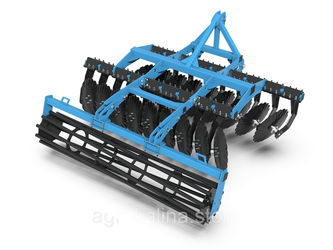 Дисковий лущильник DEFT 2,8 RS навісний диск (560 мм) на резинових демпферах, фото 1
