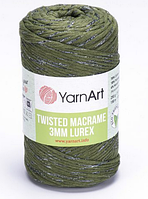 Twisted Macrame 3mm Lurex Yarnart-787