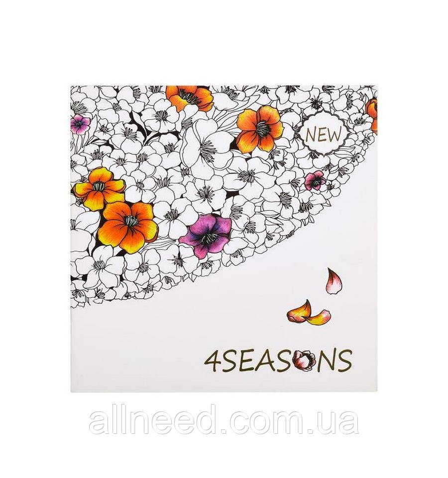 Розмальовка-антистрес "4Seasons" COLOR-IT GDM-011, 12 аркушів