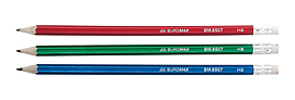Олівець графітовий з гумкою BM.8507 BuroMax