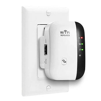 WI-FI підсилювач сигналу до 30 мб/с, в розетку / Розширювач діапазону вай-фай / Маршрутизатор домашній