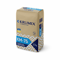 Штукатурка гіпсова машинна KRUMIX 30кг.KM-75